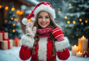 Read more about the article Sådan holder du varmen med et nissepige kostume til jul