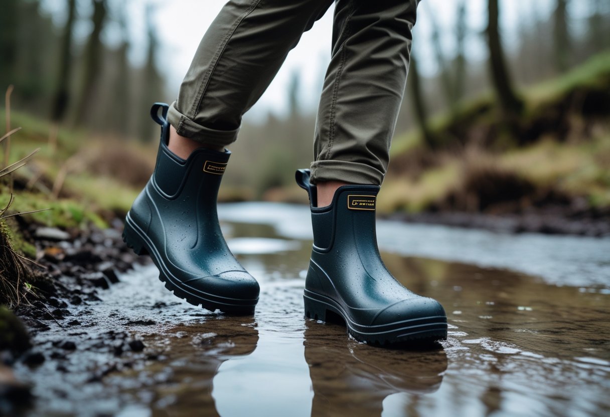 You are currently viewing Praktisk fodtøj til udendørs eventyr med korte gummistøvler